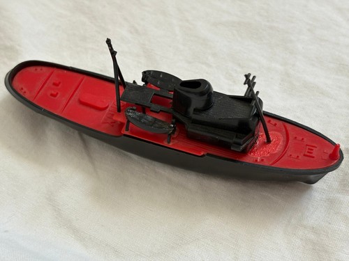 Jouet ancien bateau - , plastique